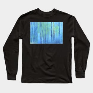 forest impressionism Long Sleeve T-Shirt